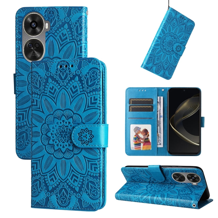 Custodia portafoglio in pelle per Huawei Enjoy 70 Pro