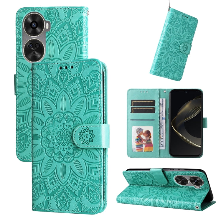 Custodia portafoglio in pelle per Huawei Enjoy 70 Pro