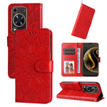 Custodia portafoglio in pelle per Huawei Enjoy 70 Pro