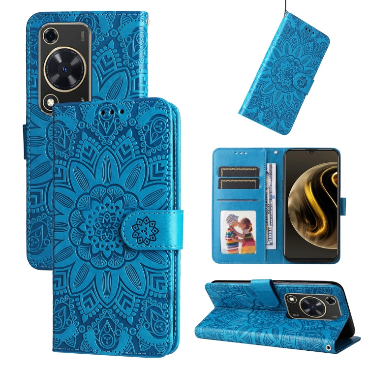 Custodia portafoglio in pelle per Huawei Enjoy 70 Pro