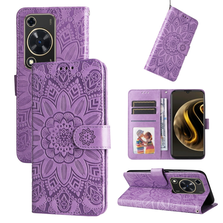Custodia portafoglio in pelle per Huawei Enjoy 70 Pro