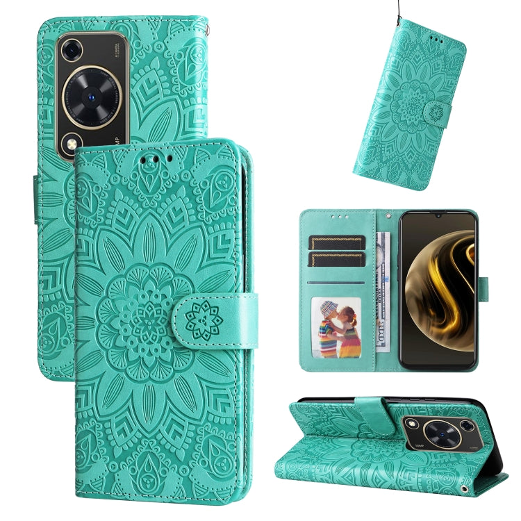 Custodia portafoglio in pelle per Huawei Enjoy 70 Pro