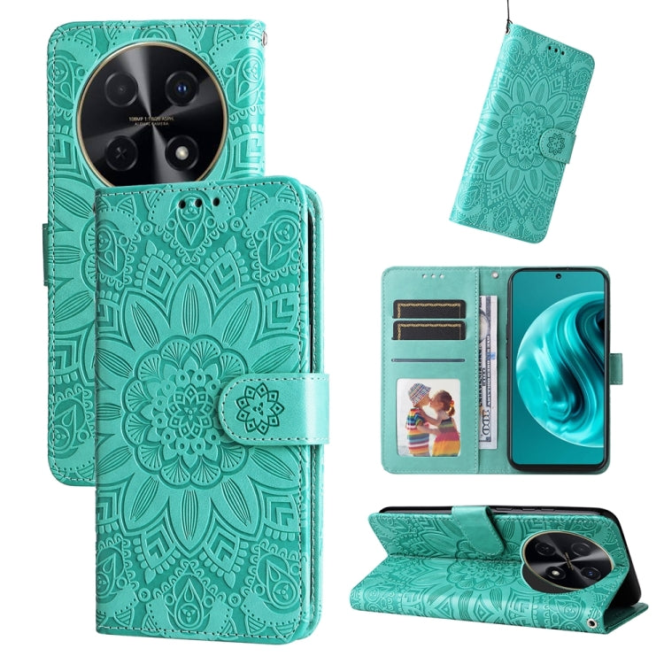 Custodia portafoglio in pelle per Huawei Enjoy 70 Pro