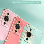 Custodia TPU 6D per Huawei nova 11 Pro con bordo dritto
