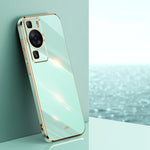 Custodia TPU 6D con bordo dritto per Huawei P60