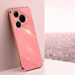 Custodia TPU 6D bordo dritto per Huawei Pura 90 Pro Max 5G
