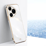 Custodia TPU 6D bordo dritto per Huawei Pura 90 Pro Max 5G