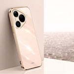 Custodia TPU 6D bordo dritto per Huawei Pura 90 Pro Max 5G