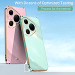 Custodia TPU 6D bordo dritto per Huawei Pura 90 Pro Max 5G
