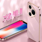 Custodia TPU 6D bordo dritto per Huawei Pura 90 Pro Max 5G