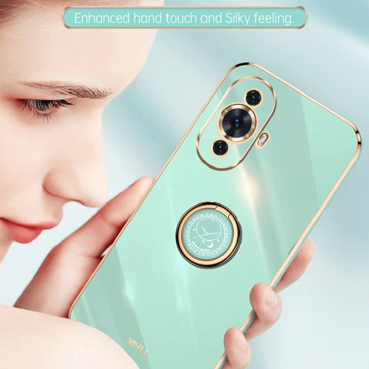 Custodia TPU con supporto anello per Huawei nova 11