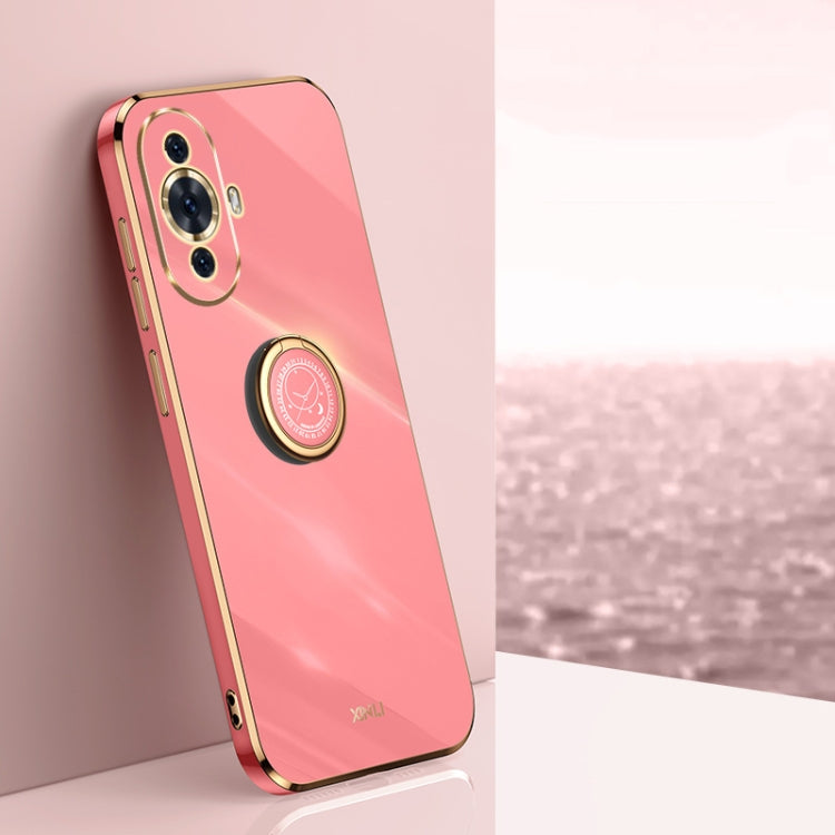 Custodia TPU con supporto anello per Huawei nova 11
