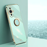 Custodia TPU con supporto anello per Huawei nova 11