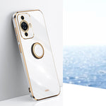 Custodia TPU elettrolitica con anello per Huawei Maimang 20