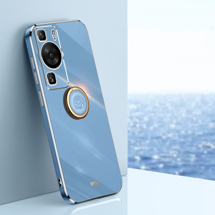 Custodia TPU con supporto anello per Huawei nova 11