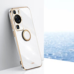 Custodia TPU con supporto anello per Huawei nova 11