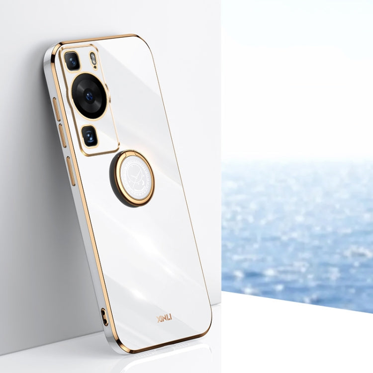 Custodia TPU con supporto anello per Huawei nova 11