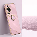 Custodia TPU con supporto anello per Huawei nova 11