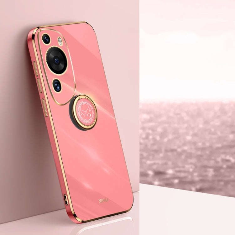 Custodia TPU con supporto anello per Huawei nova 11