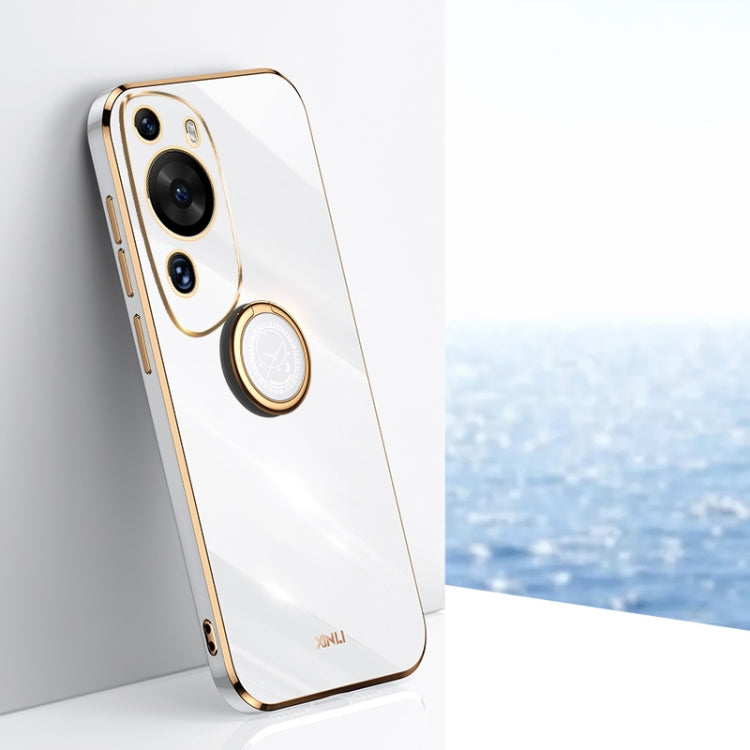 Custodia TPU con supporto anello per Huawei nova 11