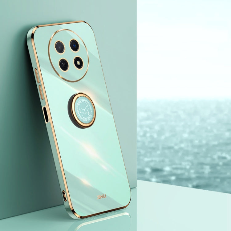 Custodia TPU elettrolitica con anello per Huawei Maimang 20