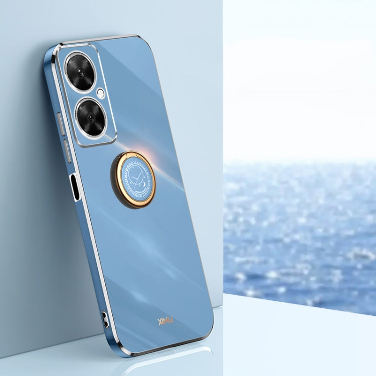 Custodia TPU elettrolitica con anello per Huawei Maimang 20