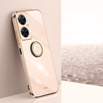 Custodia TPU elettrolitica con anello per Huawei Maimang 20