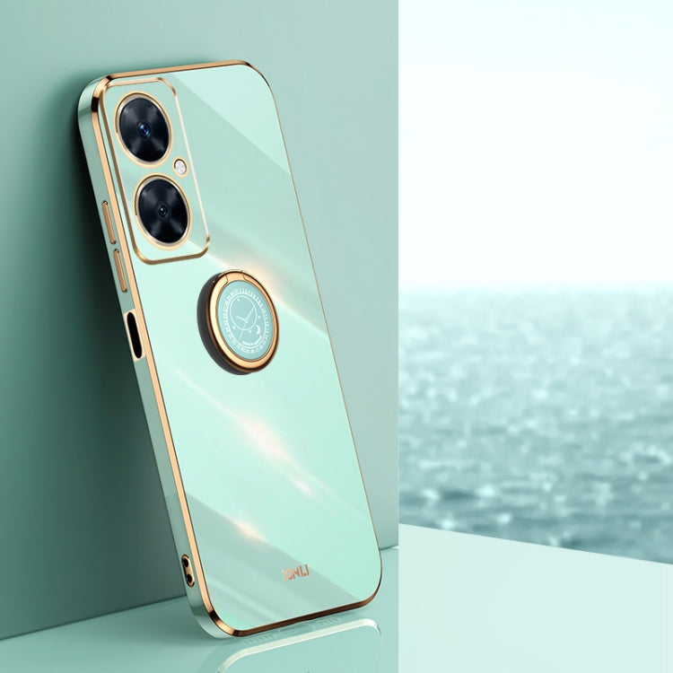 Custodia TPU elettrolitica con anello per Huawei Maimang 20
