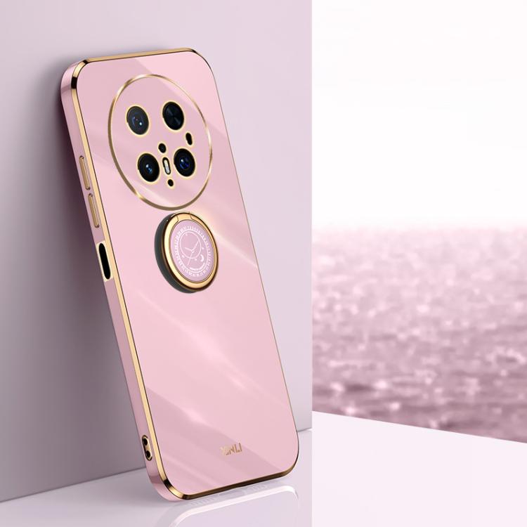 Custodia TPU elettrolitico con supporto anello per Huawei