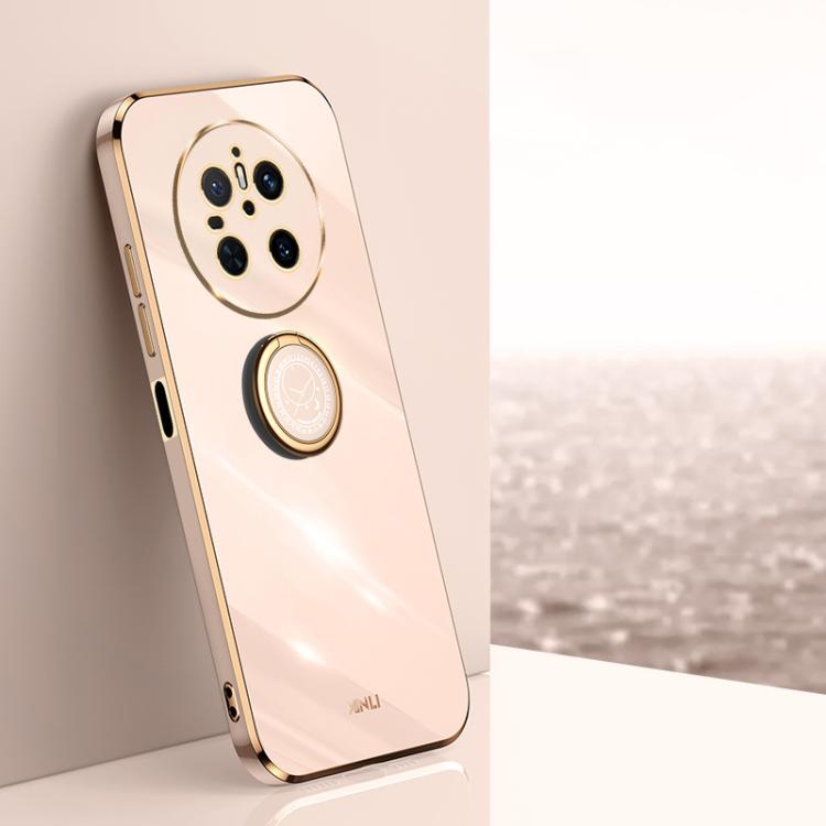 Custodia TPU elettrolitico con supporto anello per Huawei