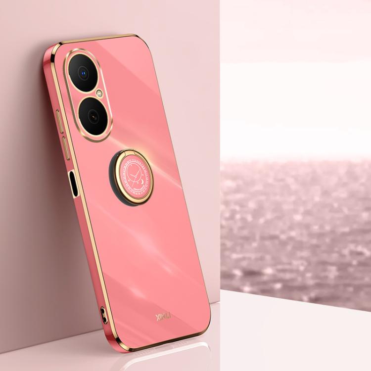 Custodia TPU elettrolitico con supporto anello per Huawei