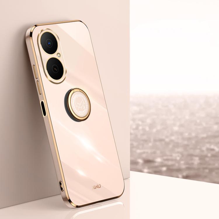 Custodia TPU elettrolitico con supporto anello per Huawei