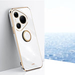 Custodia TPU con supporto anello per Huawei Pura 90 Pro Max 5G