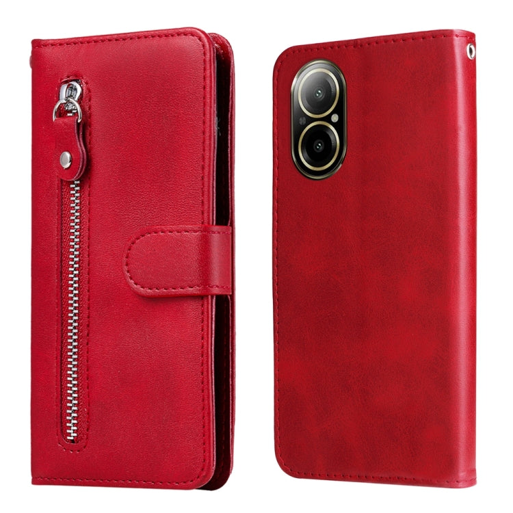 Custodia portafoglio in pelle per Realme 12