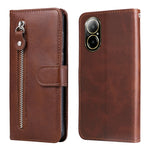 Custodia portafoglio in pelle per Realme 12