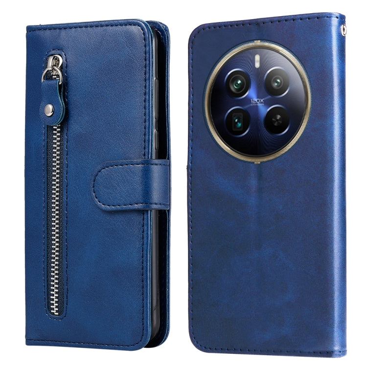 Custodia portafoglio in pelle per Realme 12