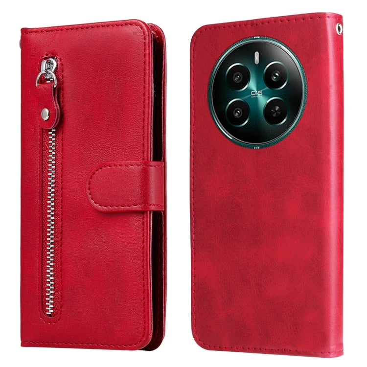 Custodia portafoglio in pelle per Realme 12