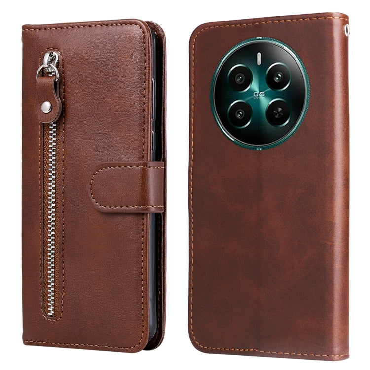 Custodia portafoglio in pelle per Realme 12