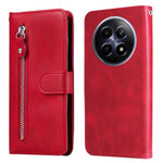 Custodia portafoglio in pelle per Realme 12