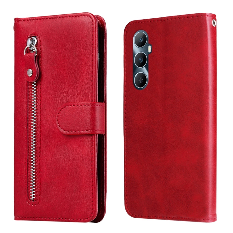 Custodia portafoglio in pelle con cerniera per Realme 11 Pro e 11