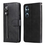 Custodia portafoglio in pelle con cerniera per Realme 11 Pro e 11