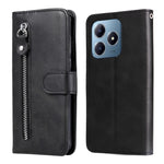 Custodia in pelle con cerniera per Realme 13+ e modelli