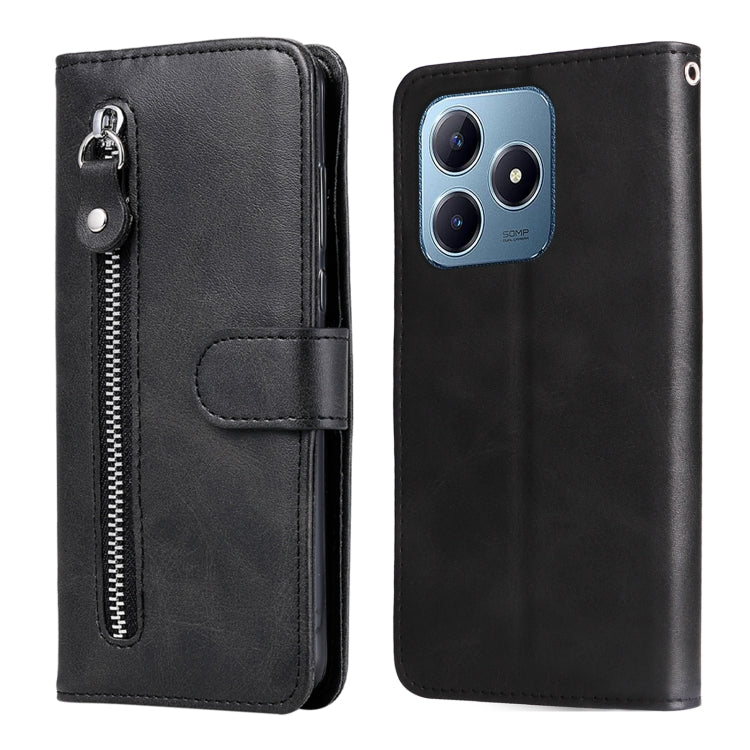 Custodia in pelle con cerniera per Realme 13+ e modelli