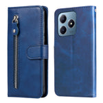 Custodia in pelle con cerniera per Realme 13+ e modelli