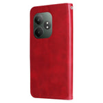 Custodia portafoglio in pelle per Realme 12