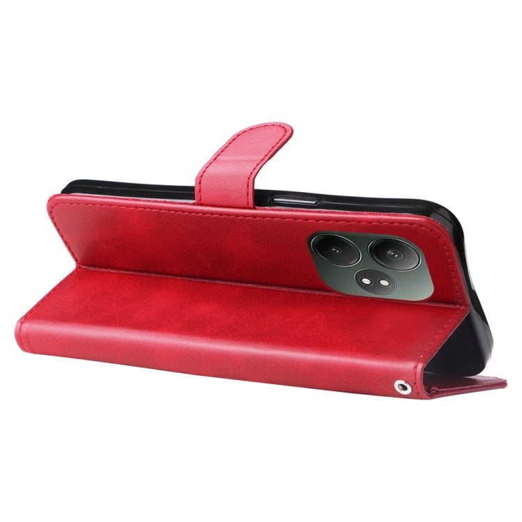 Custodia portafoglio in pelle per Realme 12