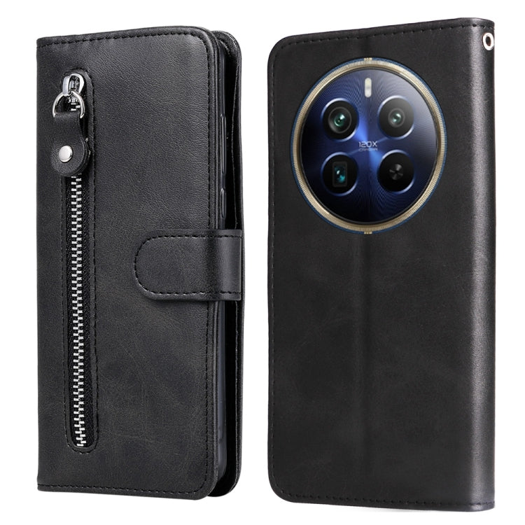 Custodia in pelle con cerniera per Realme 13+ e modelli