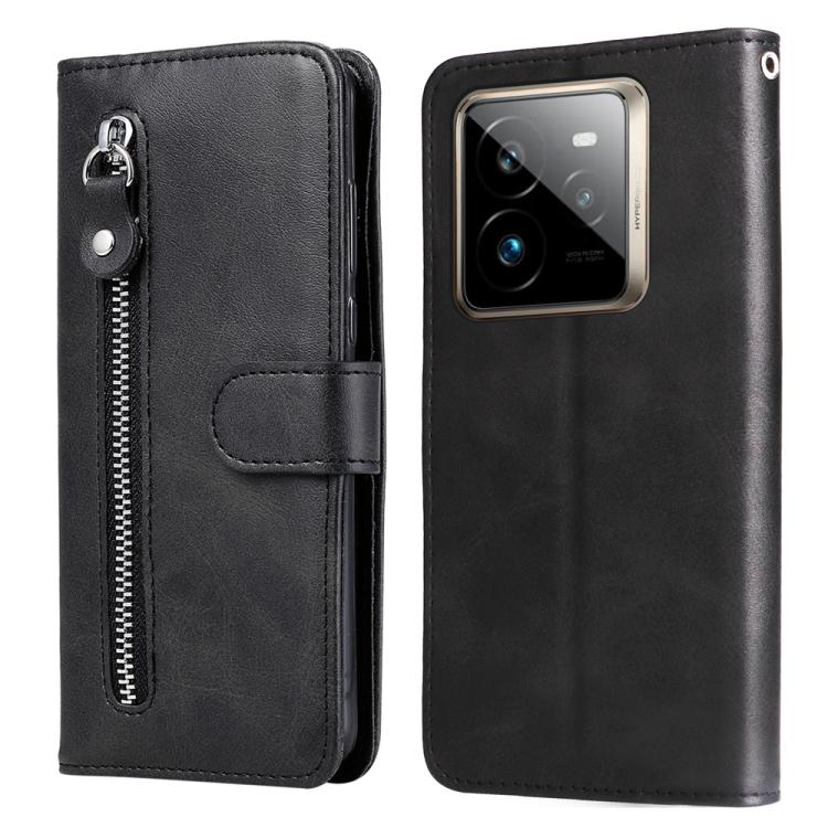 Custodia in pelle con cerniera per Realme 14