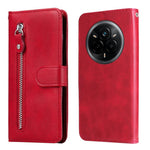 Custodia in pelle con cerniera per Realme 14