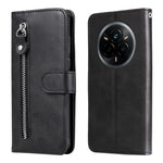 Custodia in pelle con cerniera per Realme 14